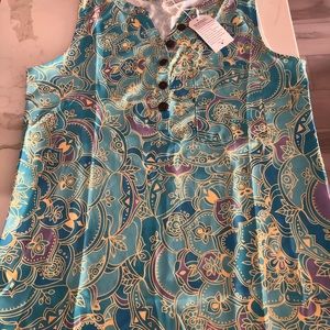 Silken Dress Tunic Top